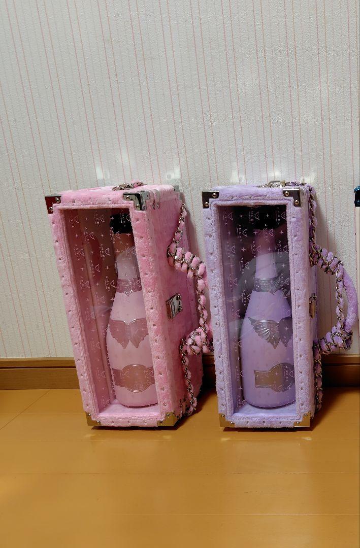 エンジェルシャンパン　ピンク＆紫２点