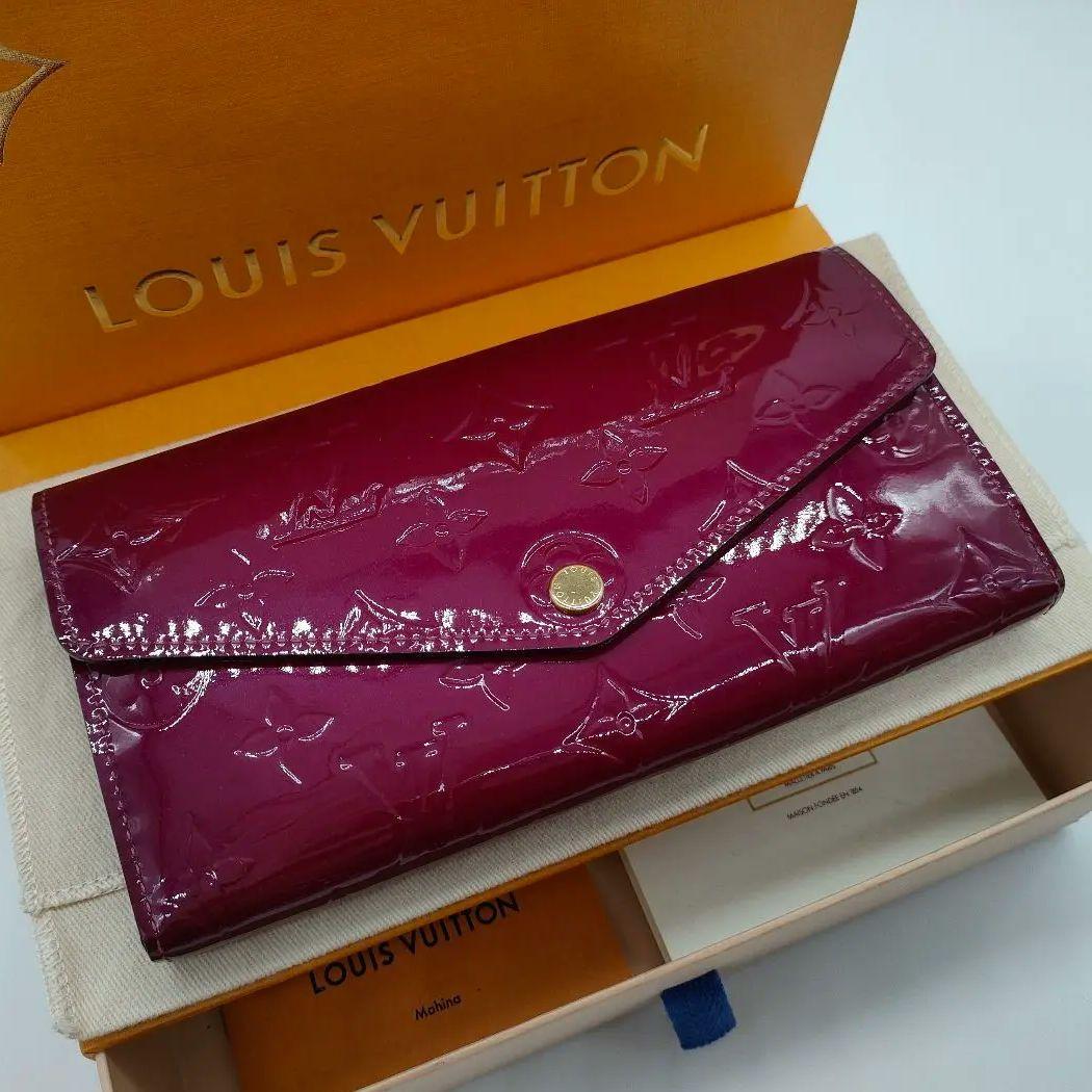 【極美品・現行型】ルイヴィトン ヴェルニ ポルトフォイユ・サラ 長財布