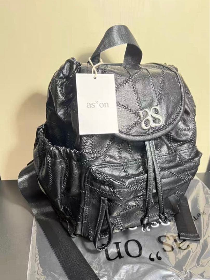 ASON 韓国 BACKPACK 皮革リュック