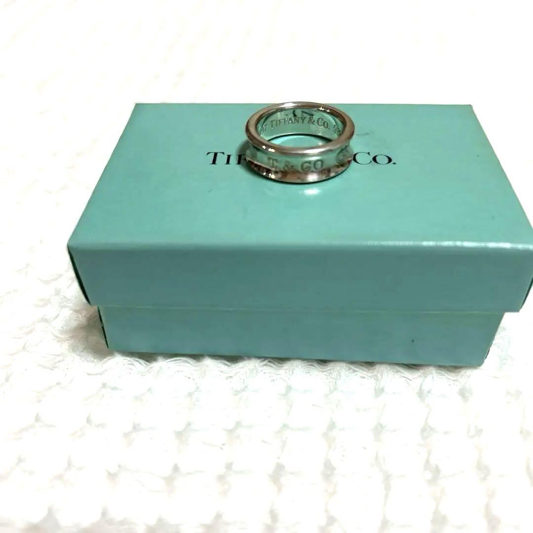ティファニー ナローリング 指輪 6.5号 研磨済み 1837 TIFFANY