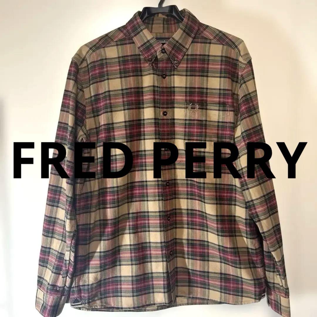 【FRED PERRY】フレッドペリー メンズチェックシャツ