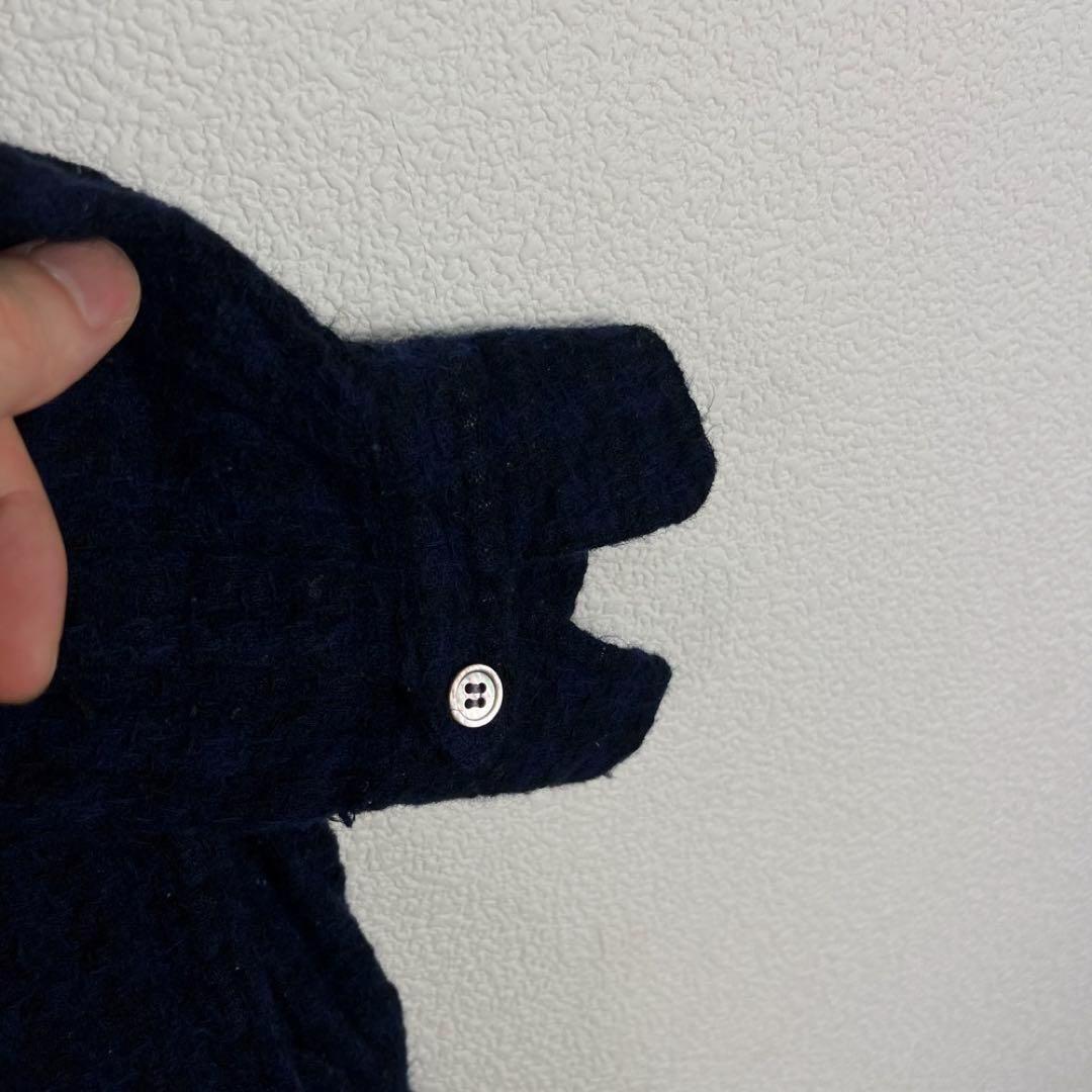 80s Y’s for men ヨウジヤマモト 千鳥柄 ウール シャツ