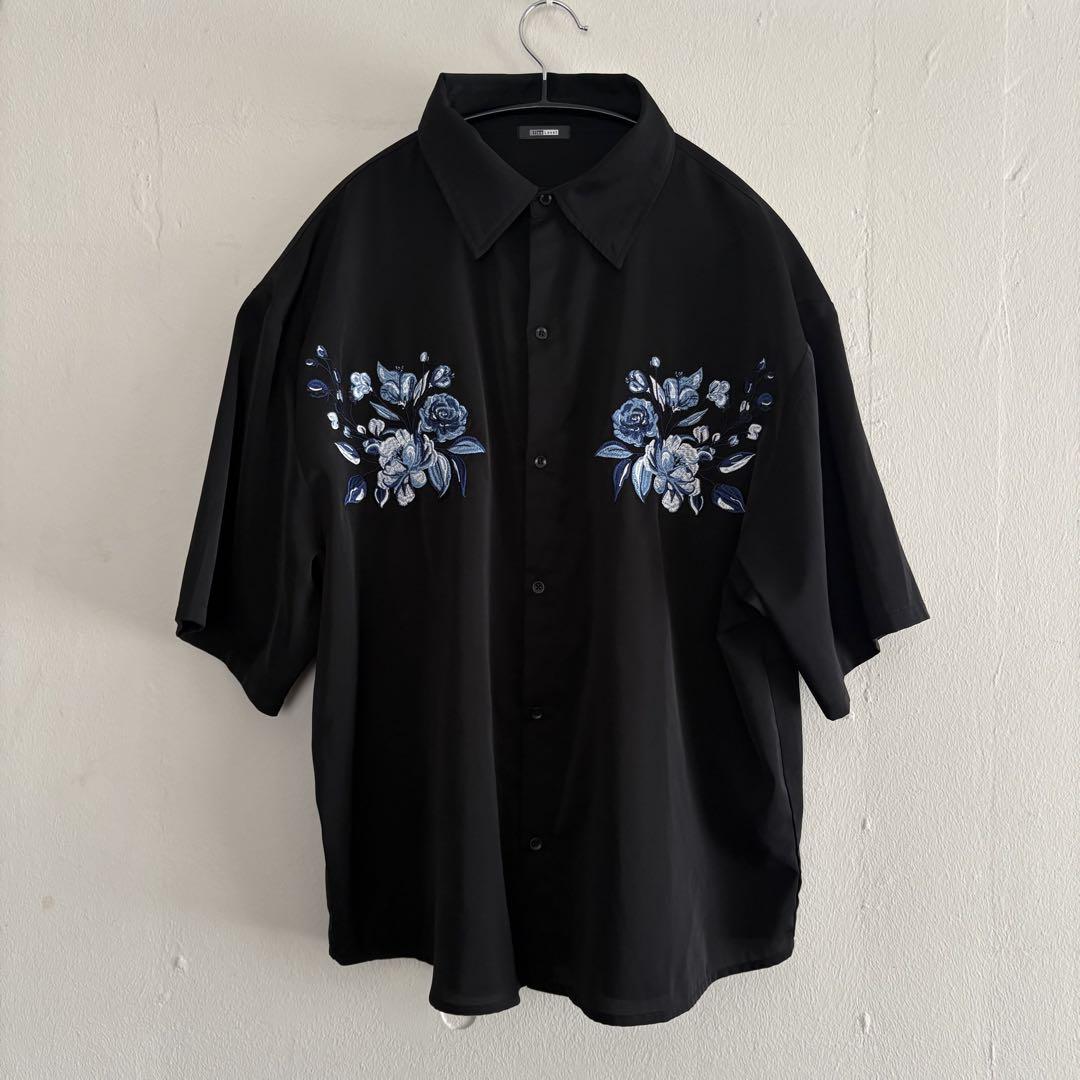 【即完】ellno loset エルノロゼット ヴィンテージ 半袖シャツ L