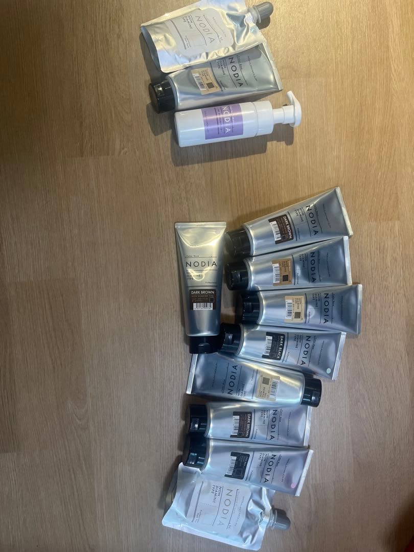NODIA ダークブラウン カラーリング剤 セット