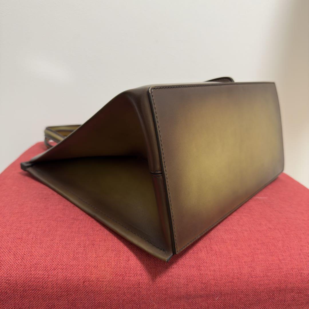限定 定価80.3万円 ベルルッティ ルッティ38 パティーヌレザートートバッグ