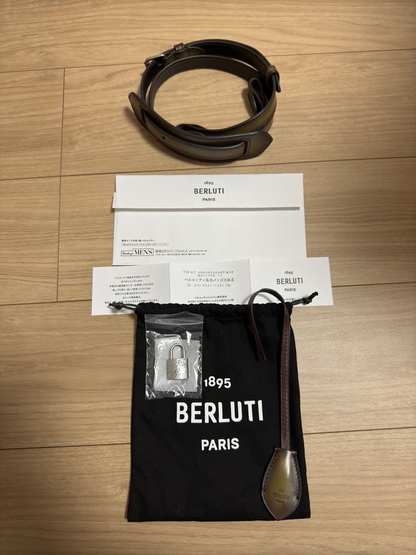 限定 定価80.3万円 ベルルッティ ルッティ38 パティーヌレザートートバッグ