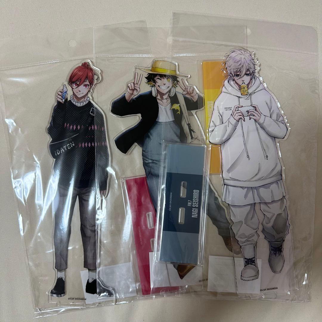 ブルーロック 特大アクリルスタンド 私服 まとめ売り