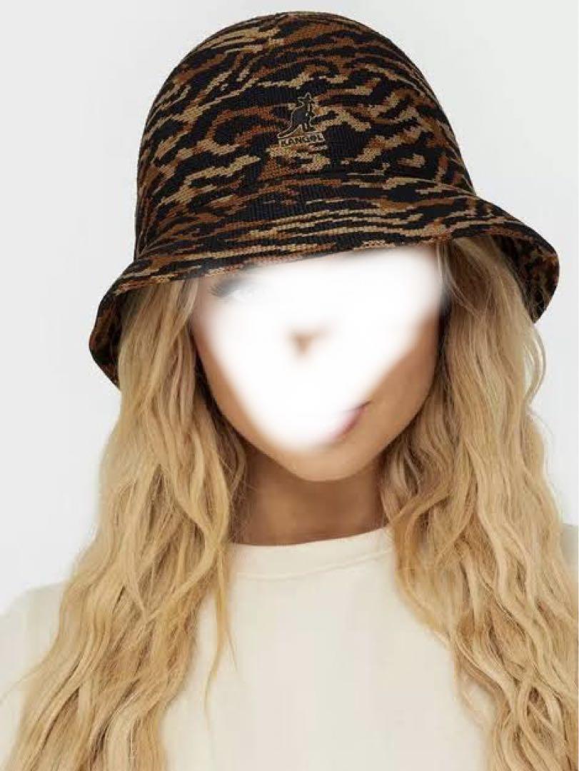 KANGOL バケハ 夏用 S カンゴール Tantiger ヒョウ柄 - メルカリ