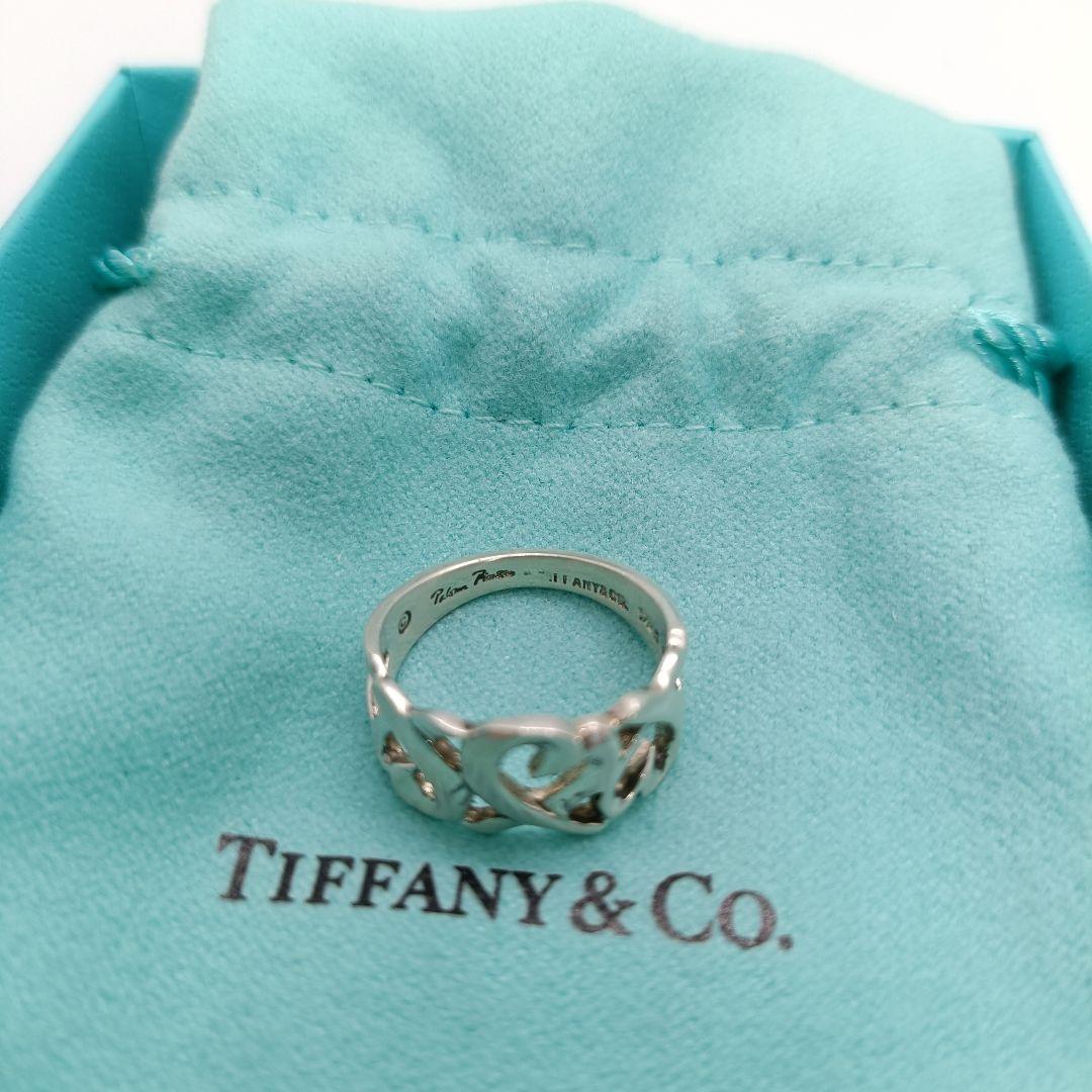 TIFFANY&Co. ティファニー ラビングハート バンド リング・指輪