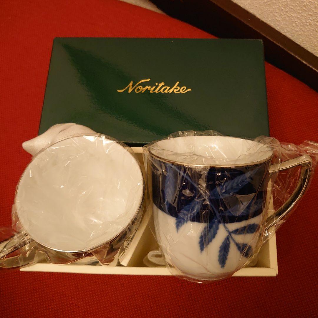ノリタケ ペア マグカップ 大きめ  新品 箱入り  2個 セット