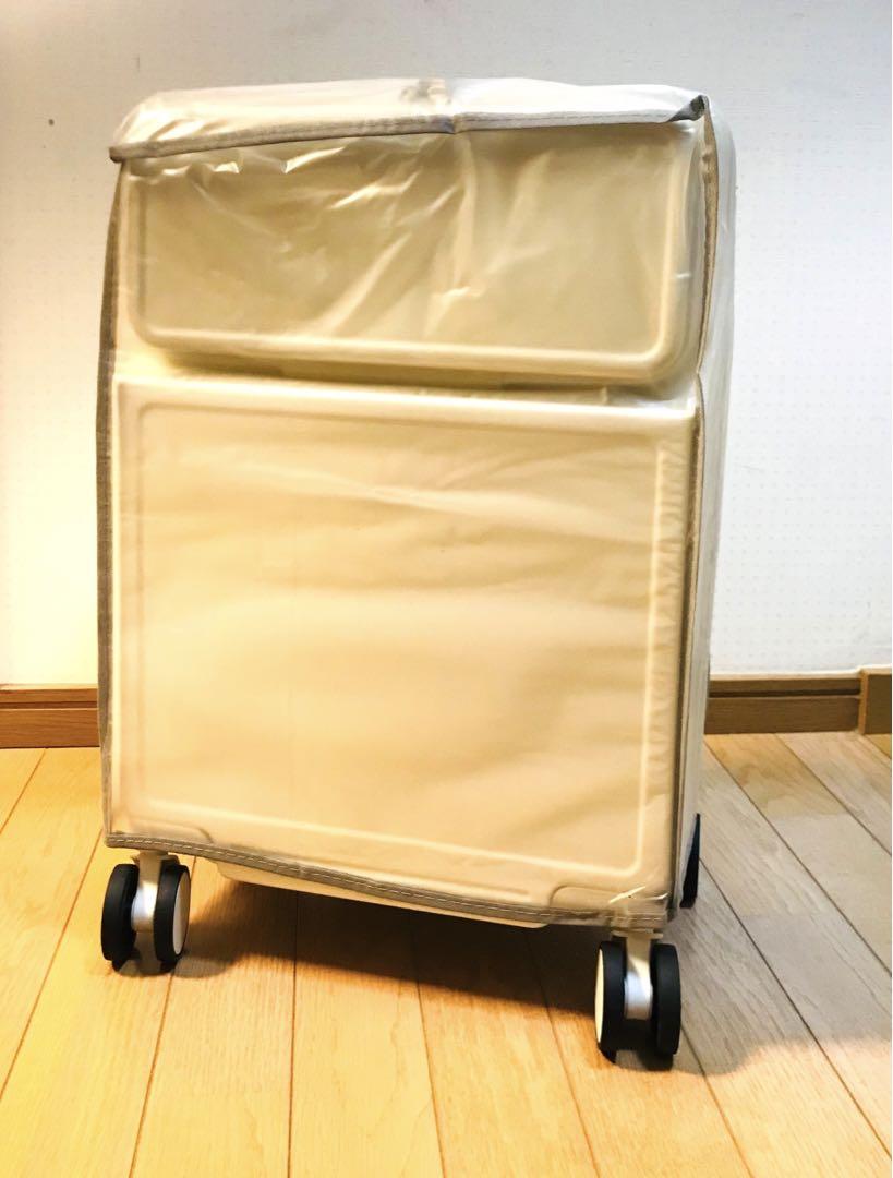 スーツケース キャリーケース フロントオープン 軽量 静音 S 機内持込 165