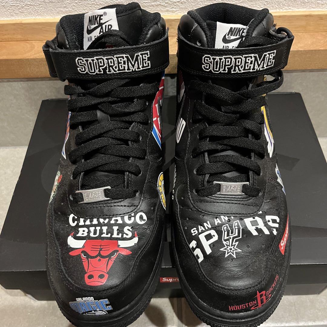 正規 ✨️NIKE AIRFORCE 1 MID07 SUPREME 28.5