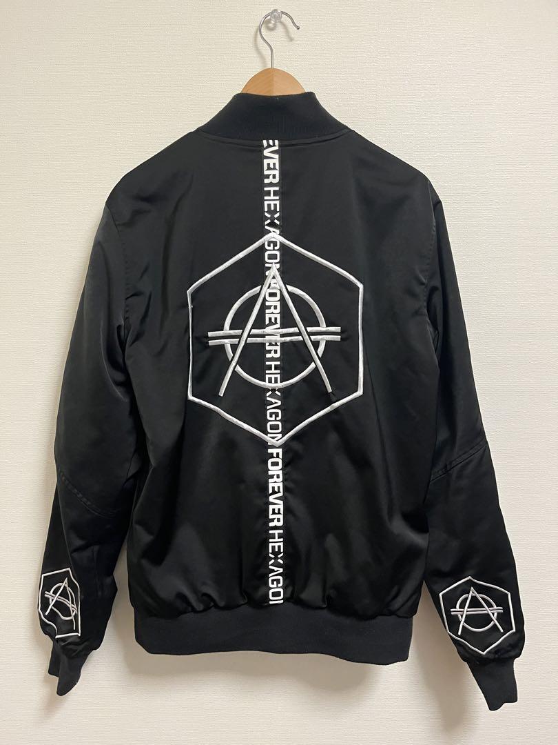 HEXAGON リバーシブル ボンバー ナイロン ジャケット HEXAGON リバーシブル ボンバー ナイロン ジャケット