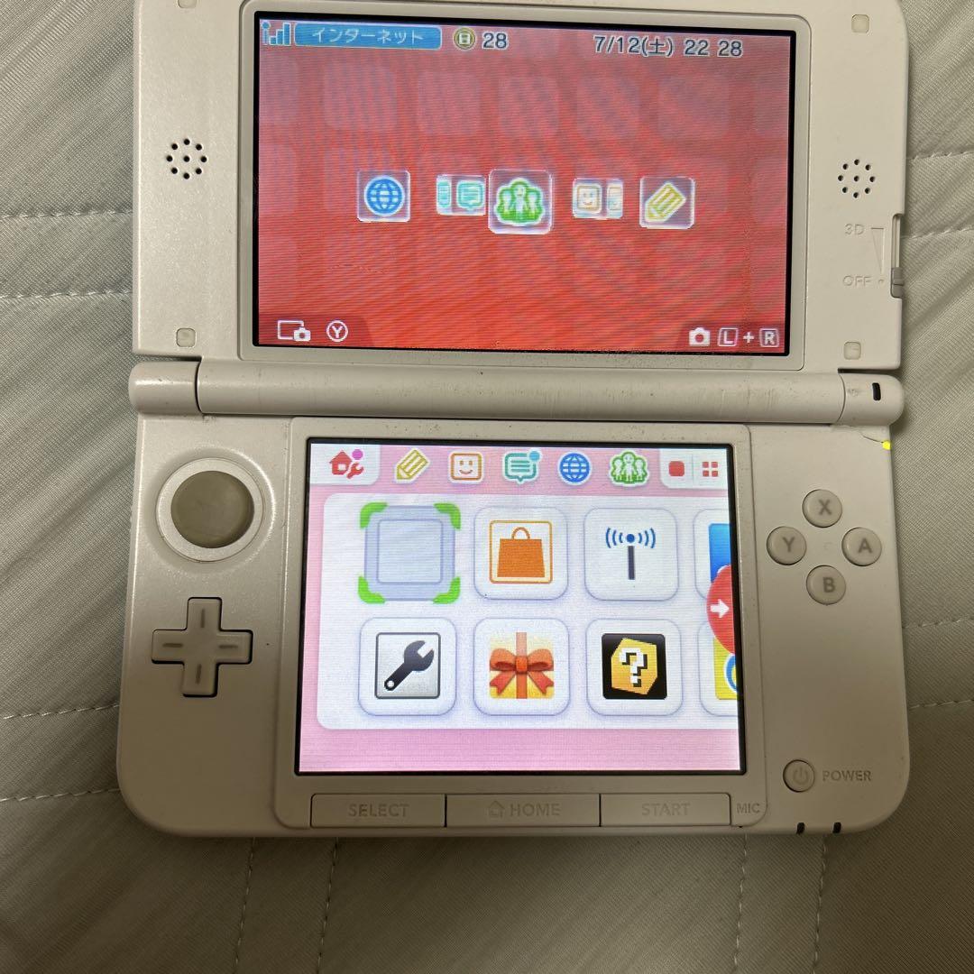 任天堂 3DS LL 水色 本体