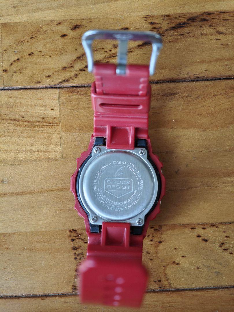 G-SHOCK Tough Solar デジタル腕時計 レッド