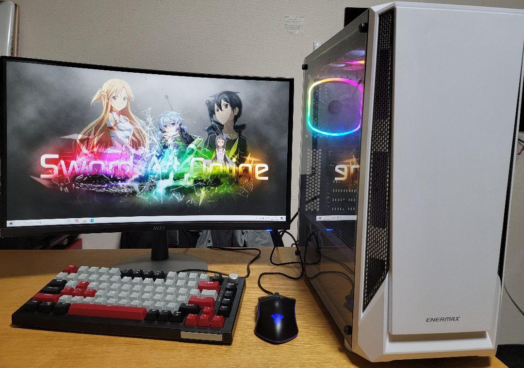 自作ゲミングPC Core i7 GEFORCE GTX1050