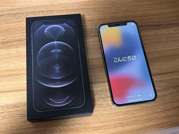 ってありま 美品 iPhone 12 Pro 128GB グラファイト SIMフリー 1TJeL-m71419358880 ロック