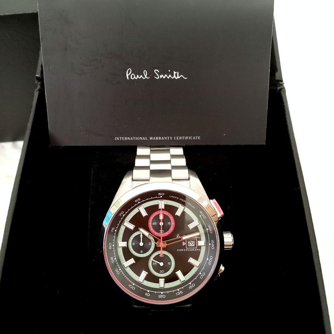 【新品】Paul Smith 腕時計 クロノグラフ PS0110015 クォーツ 【新品】Paul Smith 腕時計 クロノグラフ PS0110015 クォーツ