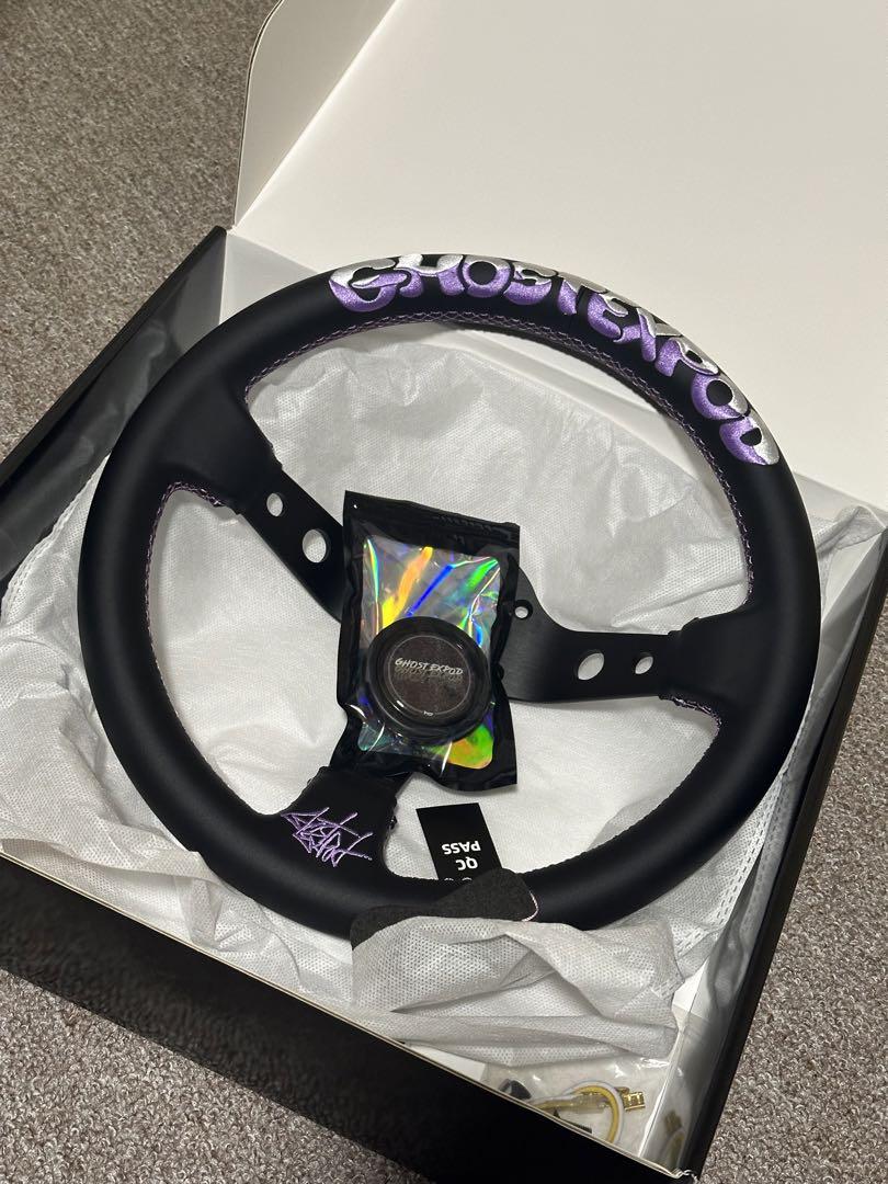 Ghost expod Purple&White 2nd GEステアリング