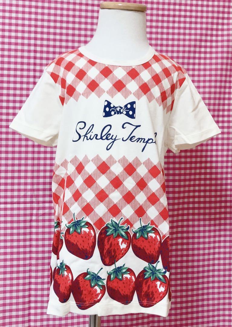 新品　シャーリーテンプル　いちごトップス