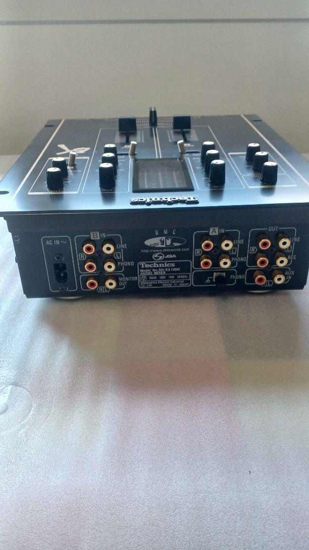 美品]Technics SL-1200MK3x2台 針付 ミキサーx1台セット