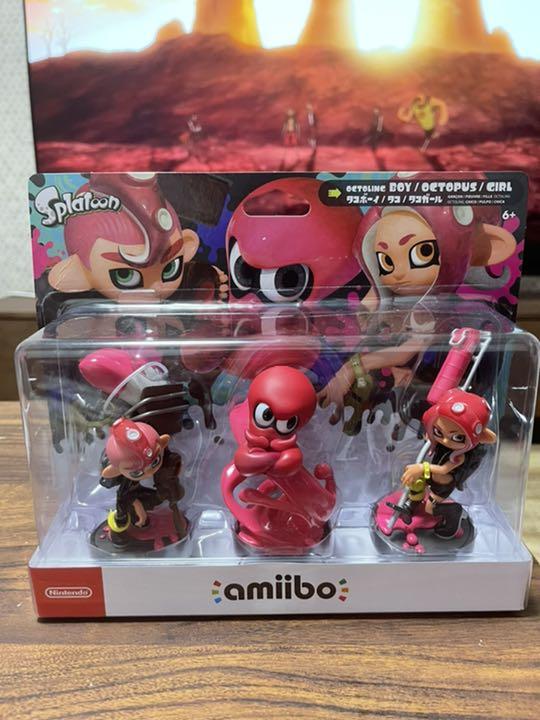 amiibo トリプルセット(スプラトゥーンシリーズ)