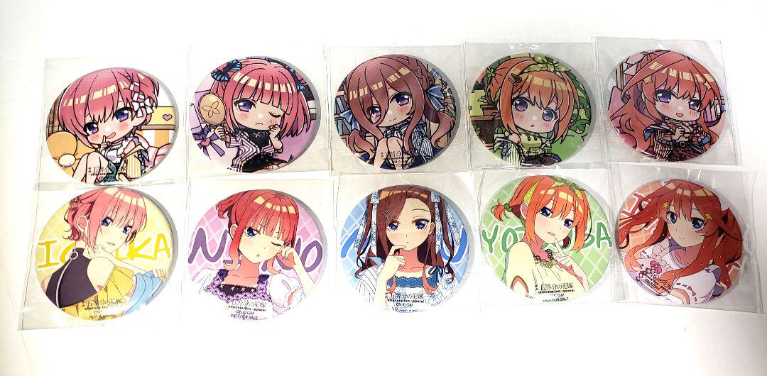 2022?新作】 コラボ アパレル 五等分の花嫁 特典 コンプセット 缶 ...