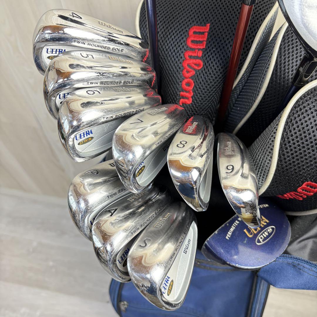 【メンズ右】Wilson ウィルソン メンズゴルフセット 初心者 M70716 メンズ右】Wilson ウィルソン メンズゴルフセット 初心者 M70716