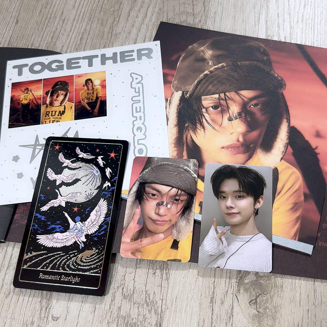 TXT Afterglow ヨンジュンver CD トレカ セット ユニバ - メルカリ
