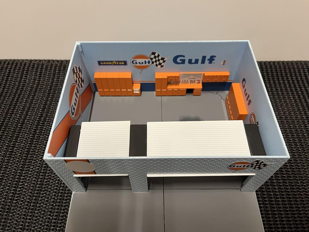 Gulf ガルフ　ガレージモデル　グリーンライト　希少　美品　1/64スケール