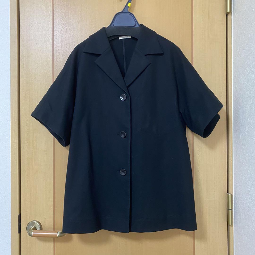 公式の店舗 DES PRES オープンカラーシャツジャケット コットンダブル