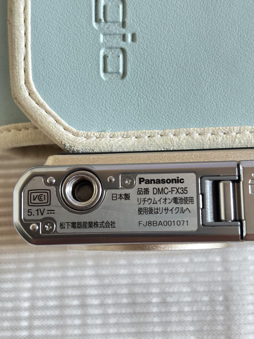 Panasonic LUMIX デジカメ　DMC-FX35 ゴールド Panasonic LUMIX DMC-FX35 ゴールド②