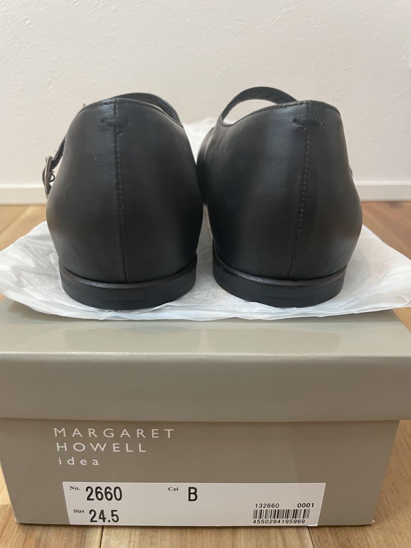 MARGARET HOWELL idea ストラップフラットシューズ24.5cm - メルカリ