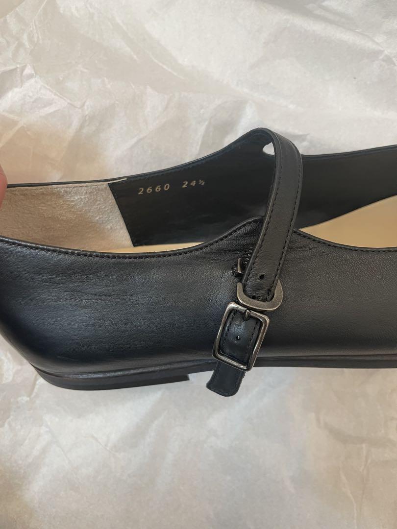 MARGARET HOWELL idea ストラップフラットシューズ24.5cm