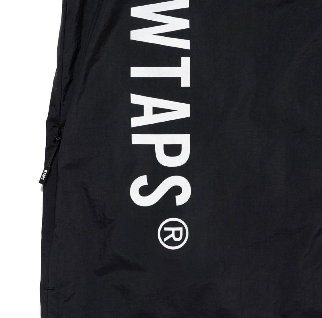 WTAPS TRACK JACKET NYLON TUSSAH 最安 L 黒 WTAPS TRACK JACKET NYLON TUSSAH 最安 L 黒