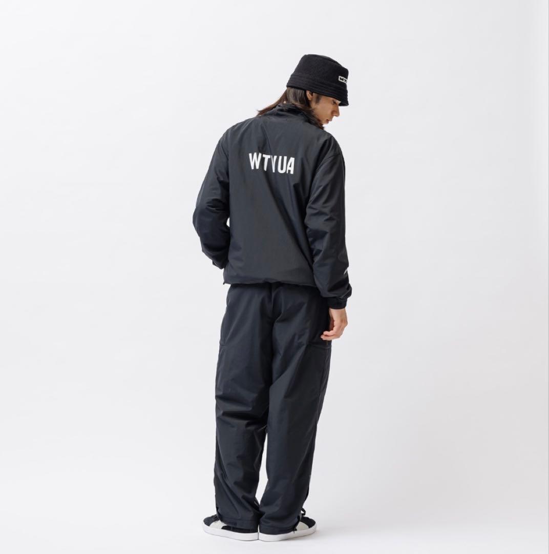 WTAPS TRACK JACKET NYLON TUSSAH 最安 L 黒 WTAPS TRACK JACKET NYLON TUSSAH 最安 L 黒