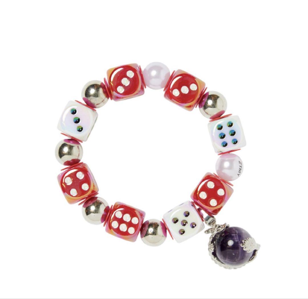ずとまよ 龍 Dice Bracelet (赤) 愛のペガサス 羅武の香辛龍
