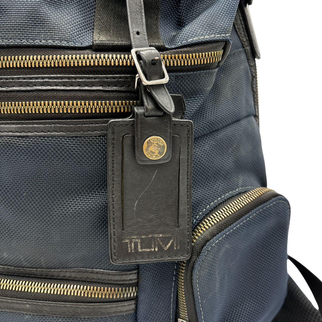 良品◎トゥミ アルファ ブラボー A4可 リュック バックパック ナイロン