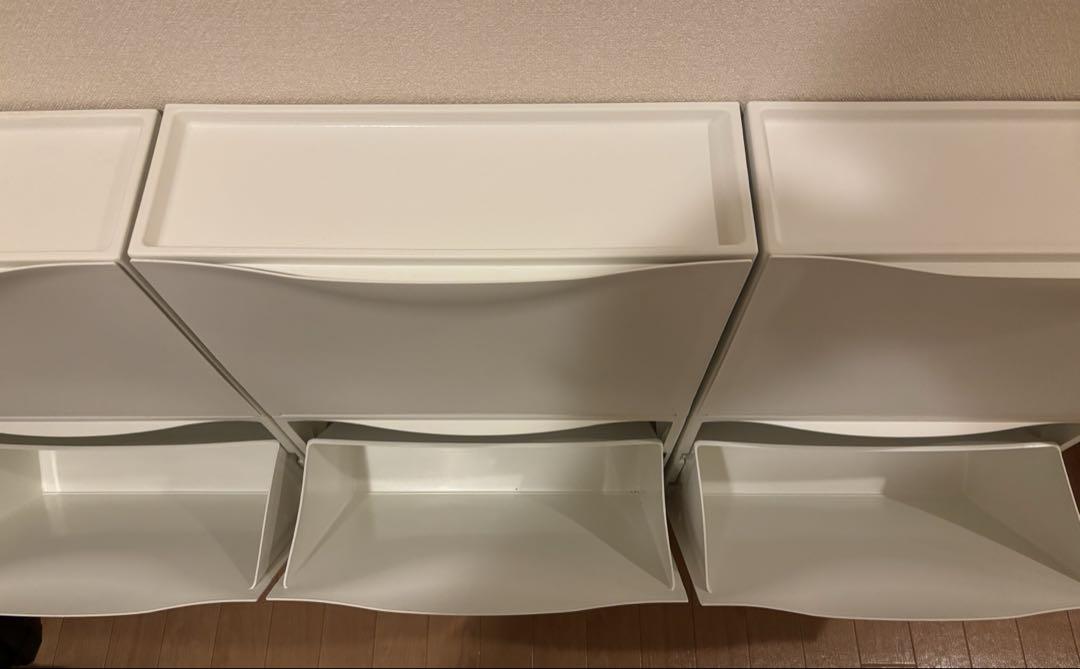 IKEA トローネス　ホワイト　4個