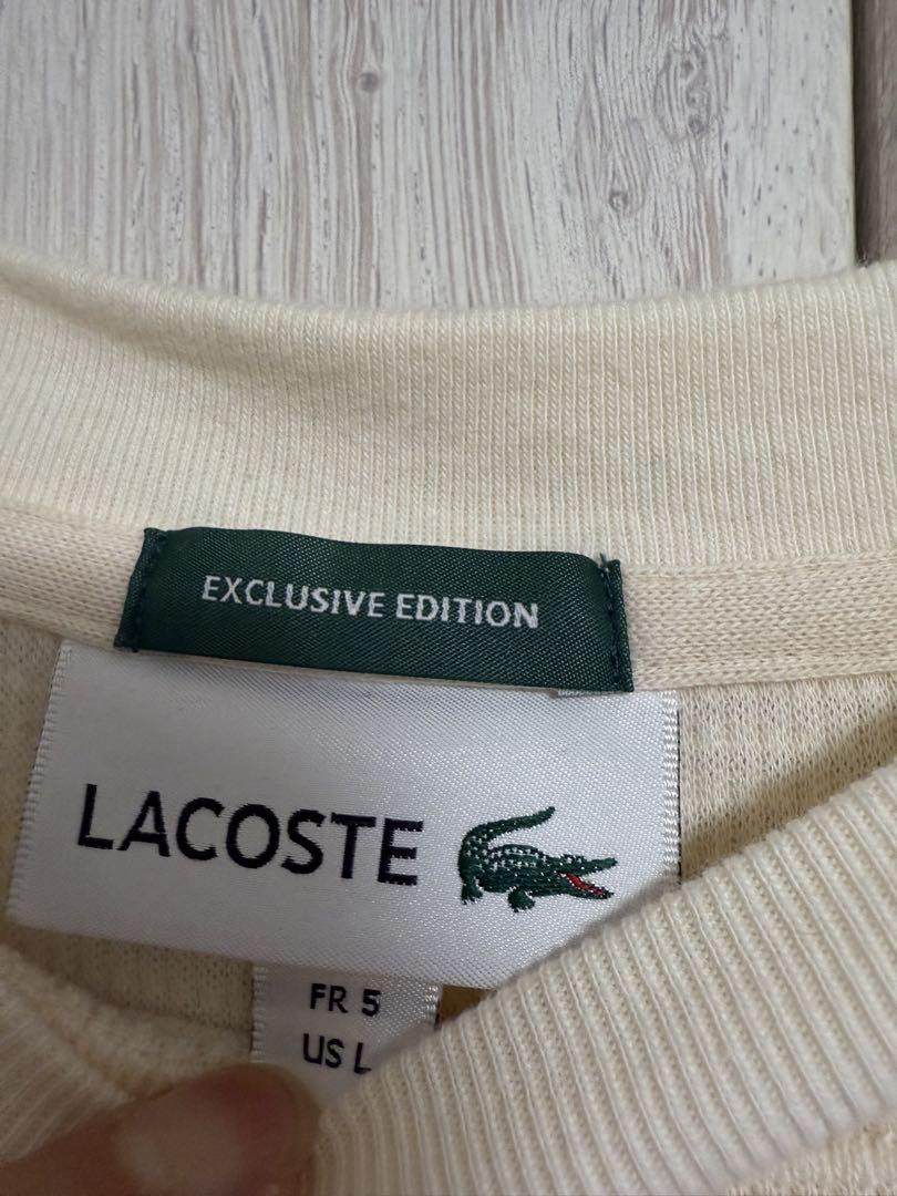 LACOSTE / ラコステ　別注 オーバーサイズ ヘビーピケ L/S Tシャツ