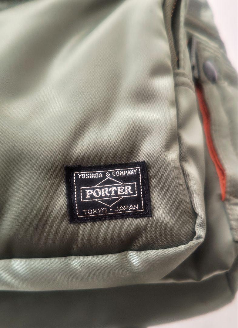PORTER タンカー デイパックリュック L セージグリーン 超美品(^o^)