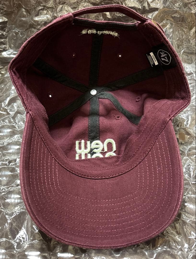 newnowニューナウ　榮倉奈々　エンジ　キャップ