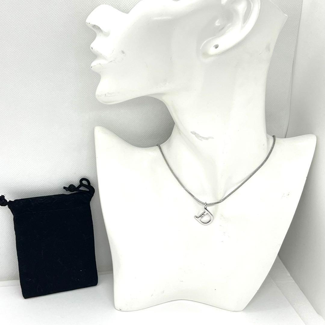 DIOR CDロゴ シルバー ネックレス 043877 - メルカリ