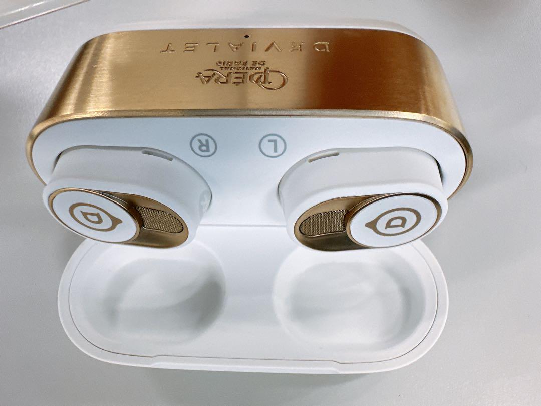 DEVIALET GEMINI II ワイヤレスイヤホン OPERA Devialet Gemini II Opéra de Paris - Golden Wireless Earbuds