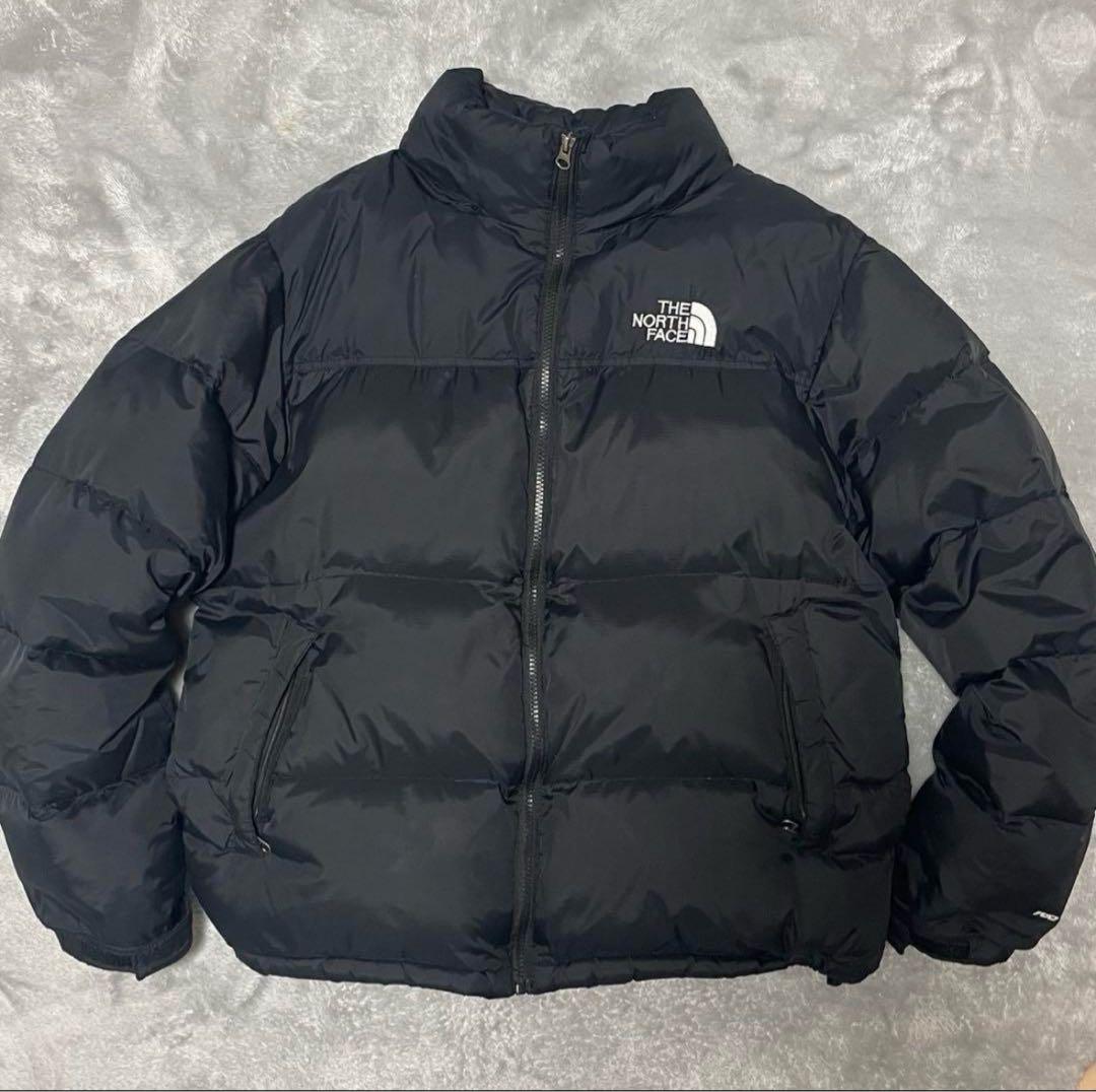 【美品】 ザノースフェイス ヌプシ 700fill ブラック XL