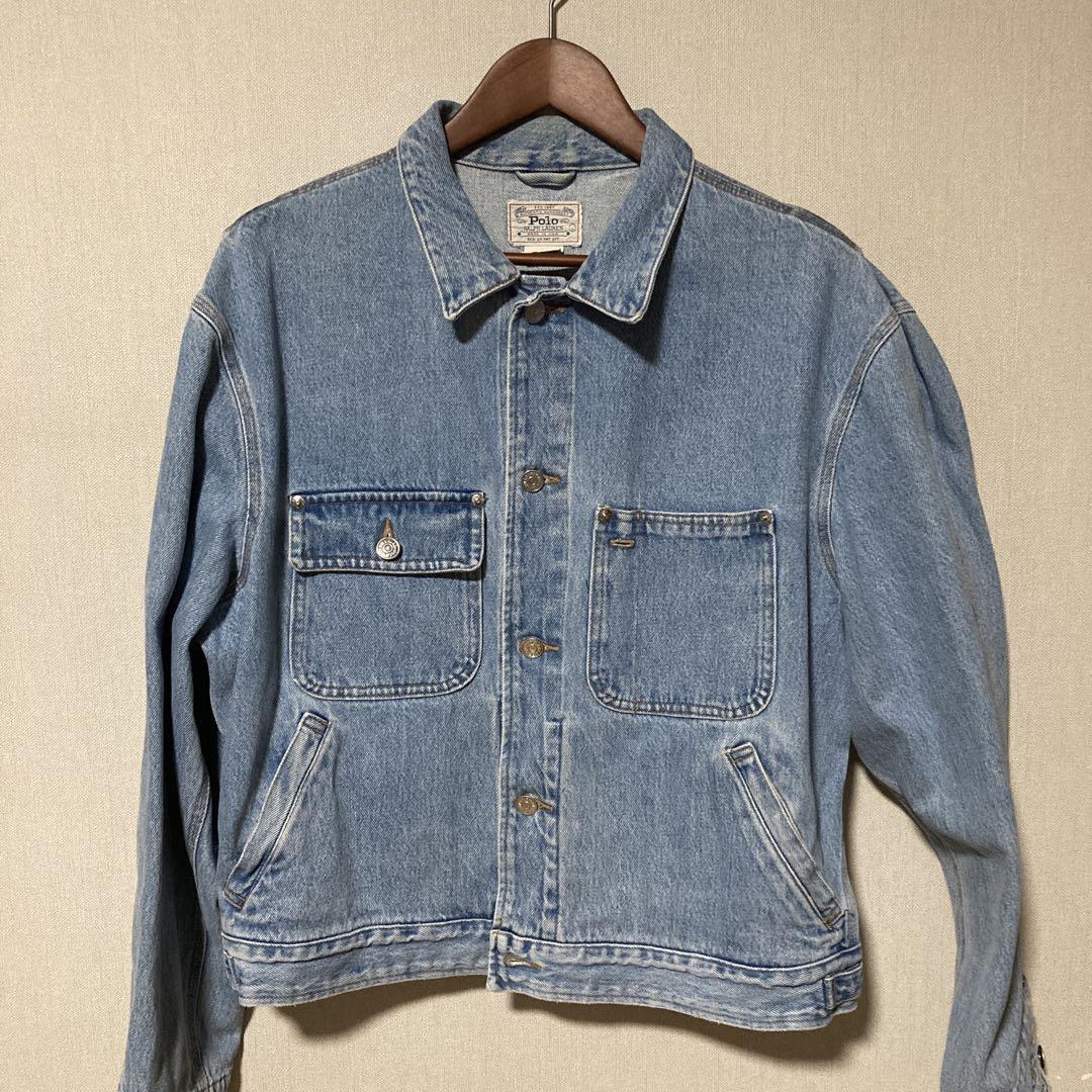 新作からSALEアイテム等お得な商品満載 80s 90s ポロラルフローレン ポロカントリー ポロベア デニム ジャケット・アウター