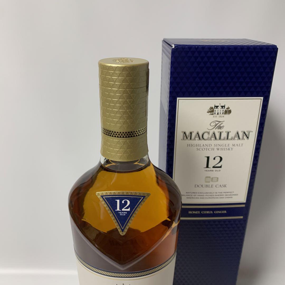 新品　未開封　マッカラン　ダブルカスク12年　箱付き