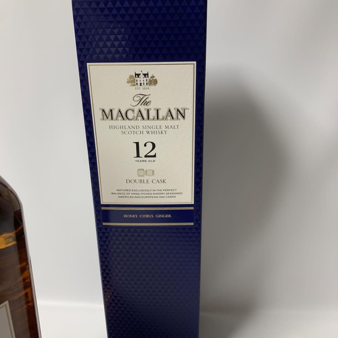 新品　未開封　マッカラン　ダブルカスク12年　箱付き