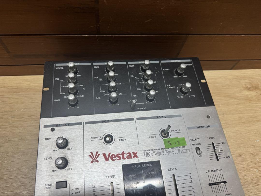 Vestax PMC-05Pro3 VCAモデル DJミキサー スクラッチ 楽器・機材
