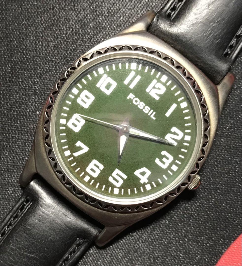 【希少美品動作品】 文字盤の色が変化 FOSSILフォッシルMOODWATCH